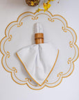Bamboo Napkin Rings - Set of 4