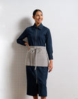 Cotton Waist Apron with Pockets