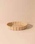 Rounded Stoneware Pie Dish