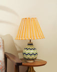 Meadow Striped Handblocked Lamp Shade