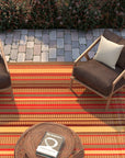 Stripes Warm Brown