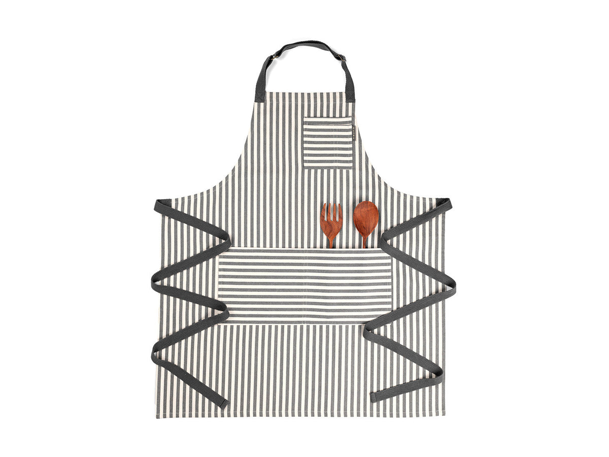 Cotton Bib Apron with Pockets