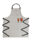 Cotton Bib Apron with Pockets