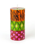 Wild Animal Painted Candles