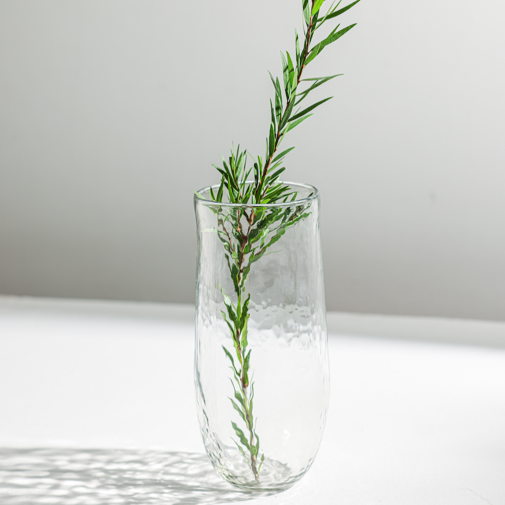 Pebbled Tall Vase