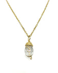 Gold Birthstone Necklace