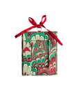 Holiday Picture Frame Ornament in Festive Marble