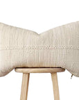 14" x 24" Chindi Lumbar Pillow - Cream