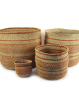 Iringa Basket - Auburn Stripe
