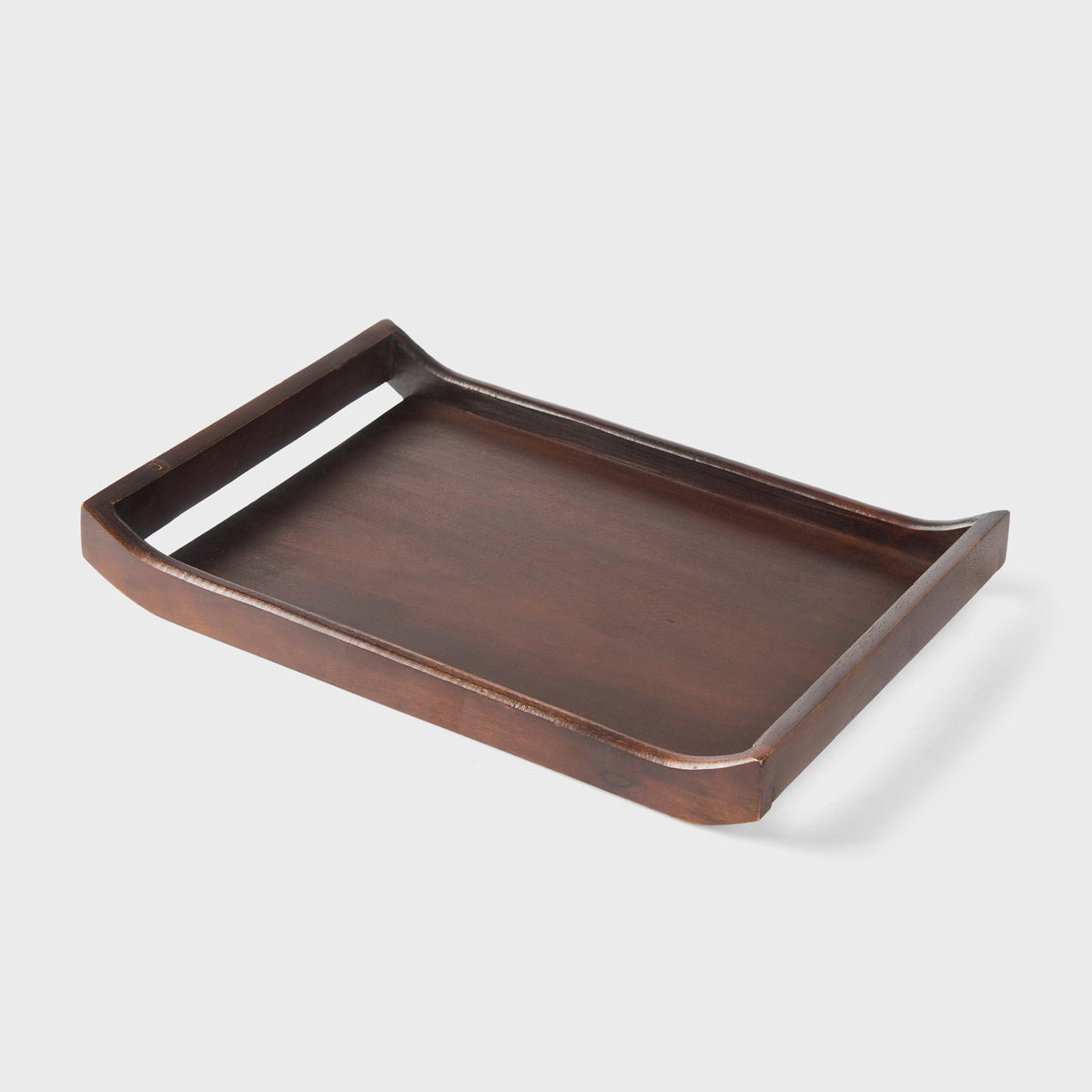 Urban Walnut Acacia Serving Trays - Set of 2