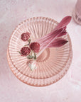 Pressed Pink Martini Glasses - Set of 4