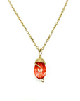 Gold Birthstone Necklace