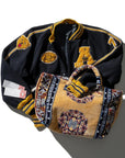 Yellow Rug Fabric Carpet Bag