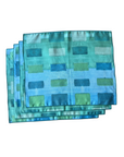 Blue Tapestry Linen Placemat