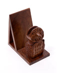 Owl Book & Glasses Caddy