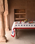 Celestial Matisse Blockprint Tablecloth