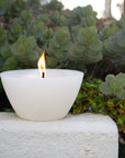 Small Outdoor Insect-Repellent Candle Bowl