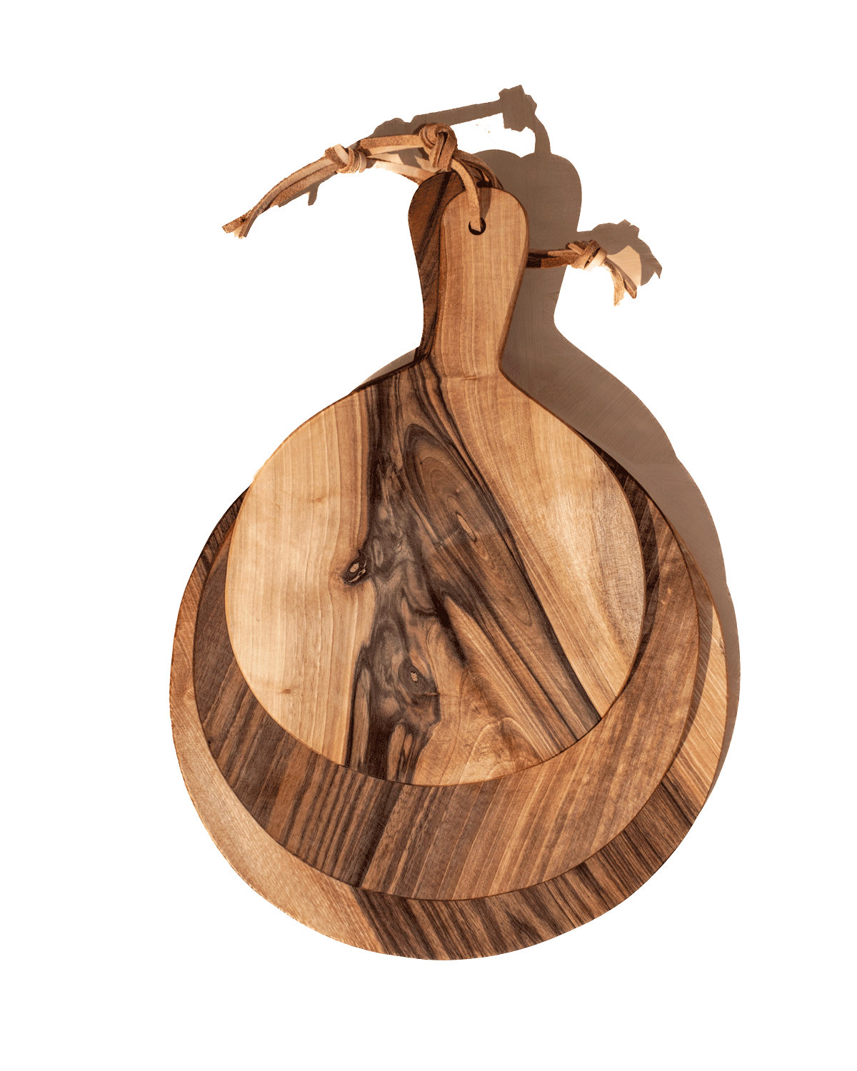 Round Walnut Cutting Board