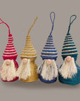 Handwoven Gnome Ornament