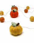 Felt Pumpkin Garland
