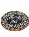 Blue Pottery Trivet & Wall Hanging
