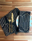 Handcrafted Silo Cotton Table Napkins - Set of 4