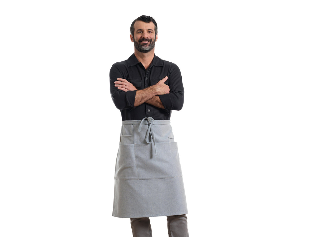 Cotton Bistro Apron with Pockets