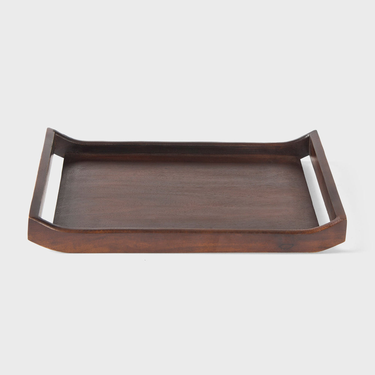 Urban Walnut Acacia Serving Trays - Set of 2