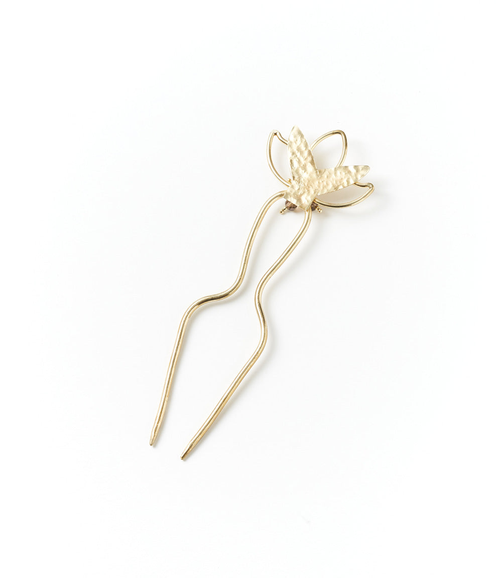 Kairavini Gold Lotus Hair Pin