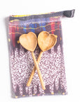 Heart Teaspoons - set of 2