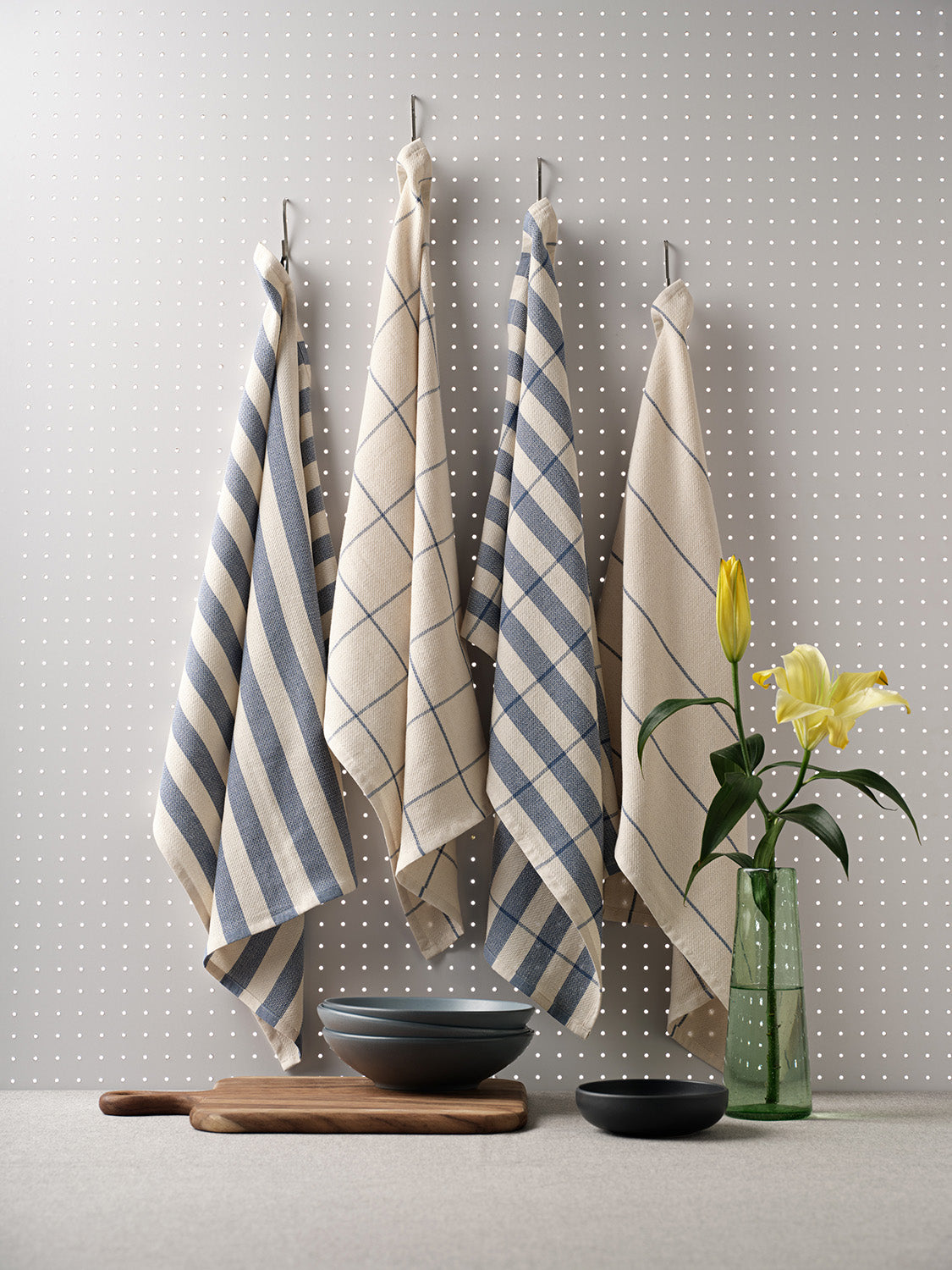 Cotton Kitchen Towels - Set of 4