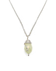 Silver Birthstone Necklace