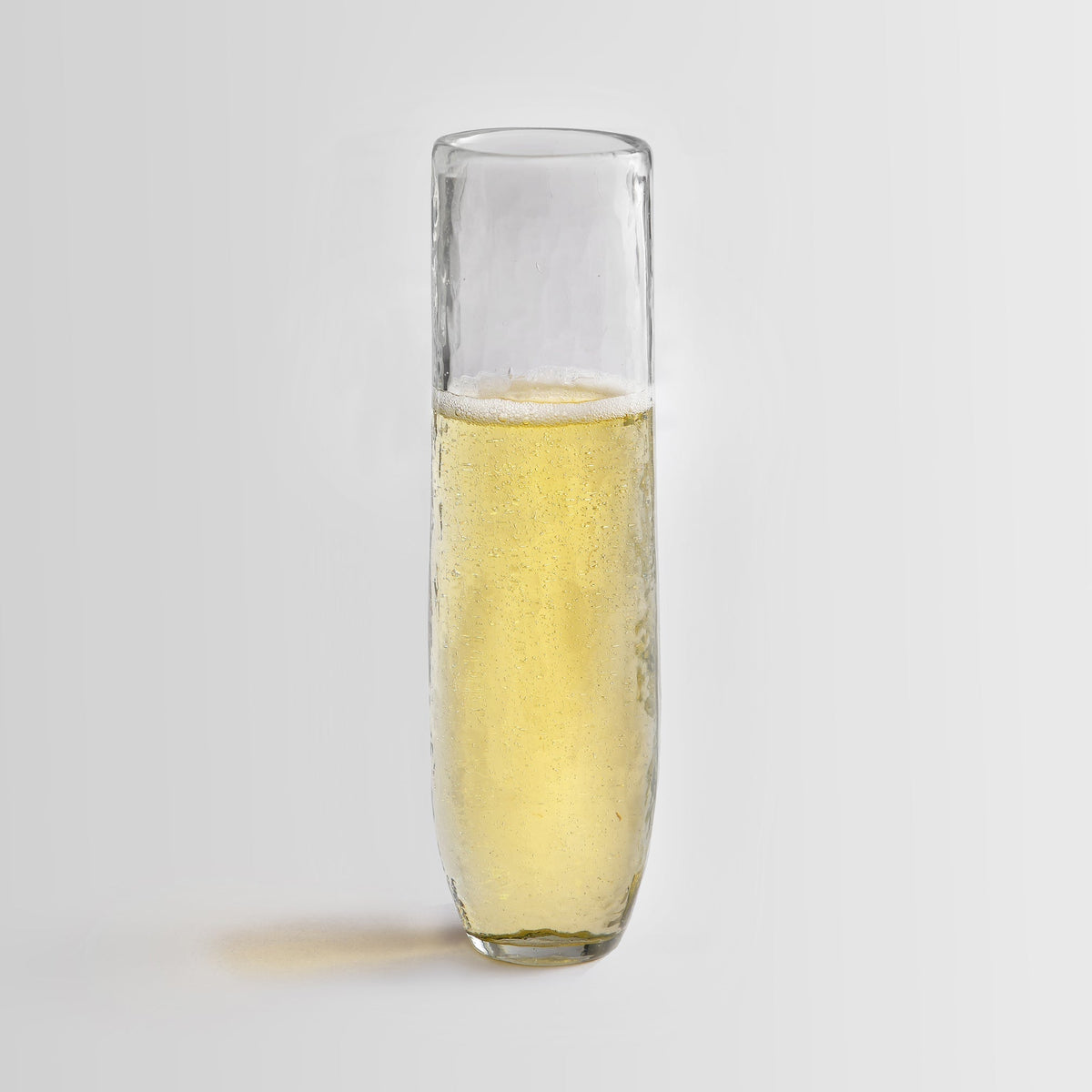 Pebbled Stemless Flutes – Set of 4
