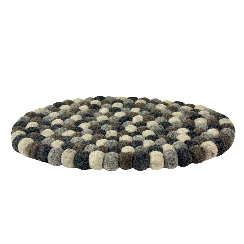 Felt Casserole Trivet - Pebble