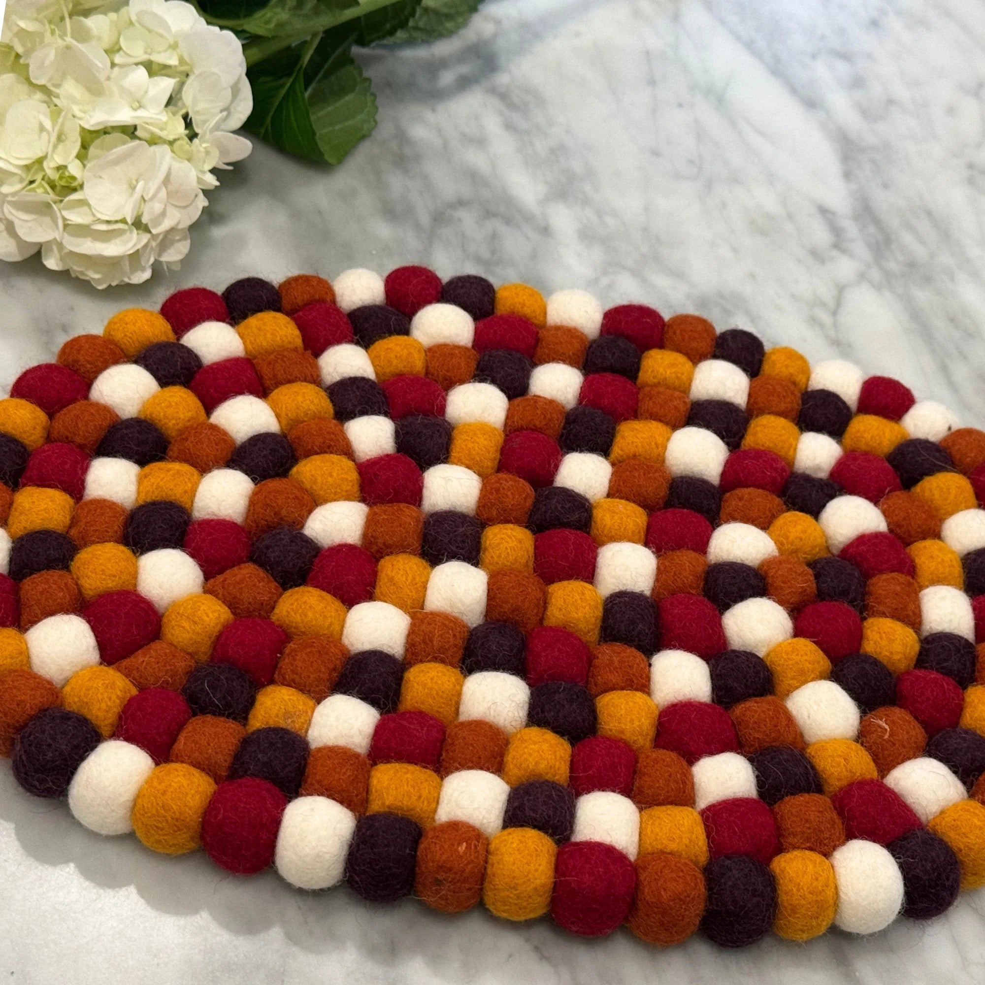 Felt Casserole Trivet - Harvest