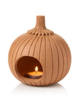 Terracotta Pumpkin Lantern