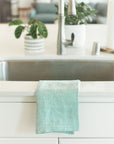 Stone Washed Linen Tea Towel