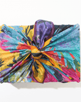 Lilac Mulberry Silk Furoshiki Gift Wrap, 35 x 35