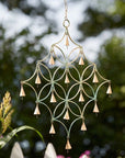 Mint Green Garden Wind Chime