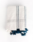Ribbons Handwoven Cotton Tablecloth