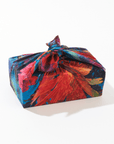 Rosebud Mulberry Silk Furoshiki Gift Wrap, 18 x 18