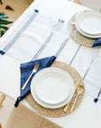 Ribbons Handwoven Cotton Table Runner