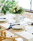 Ribbons Handwoven Cotton Table Runner