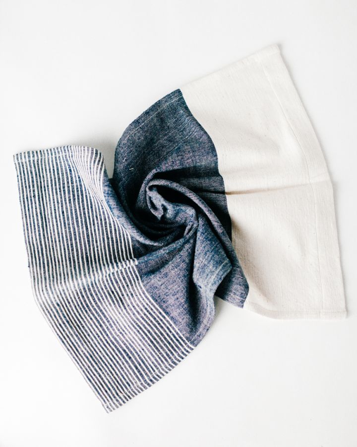 Chesapeake Handwoven Cotton Tea Towel