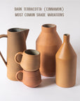 Tall Ceramic Pitcher - 50 Oz