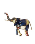 Colorful Recycled Oil Drum Elephant Sculptures
